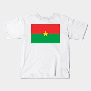 Flag of Burkina Faso Kids T-Shirt